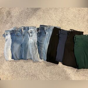 Women’s pants bundle (10 pairs)